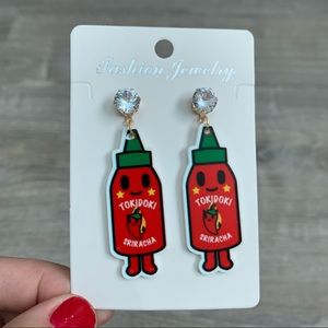 Sanrio Tokidoki Sriracha Sauce Studded Earring